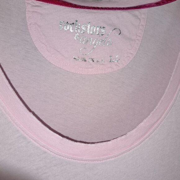 NWT Rockstars and Angels Tshirt Tiger in Rose - Picture 3 of 8